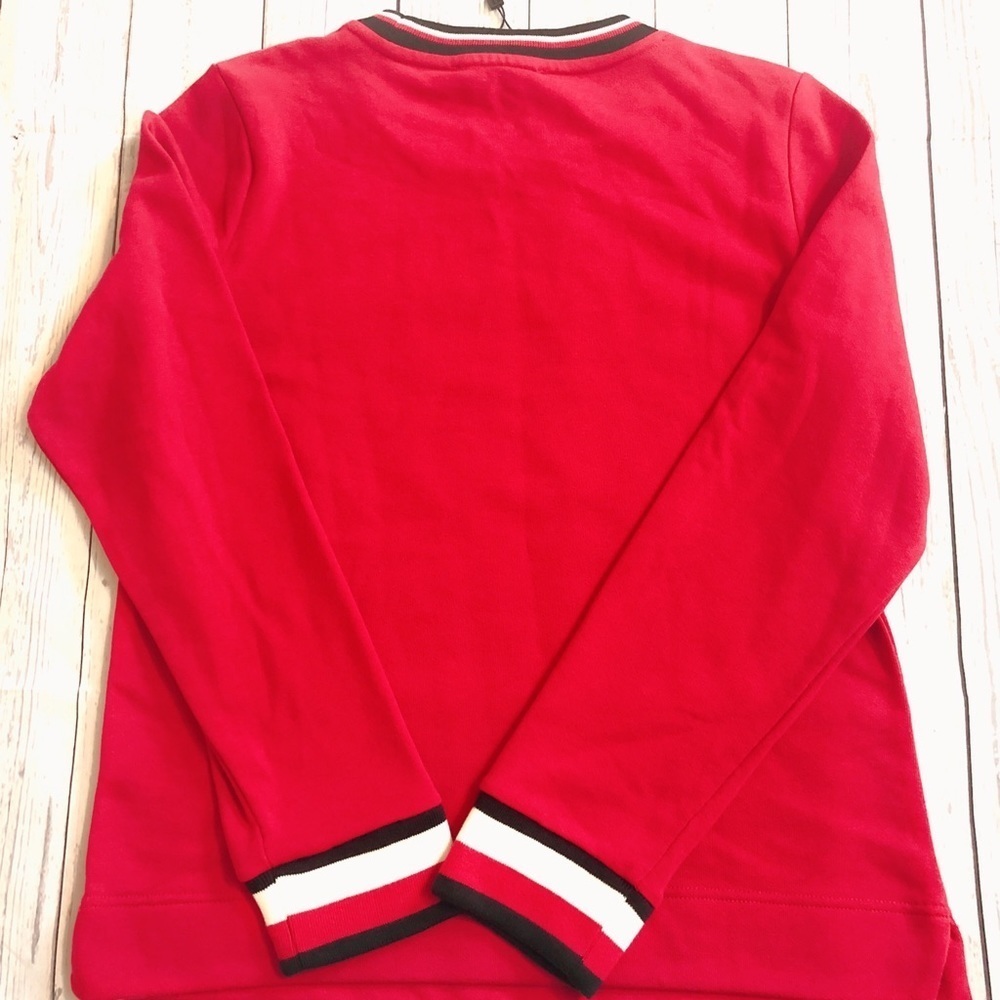 Tommy Hilfiger Red Logo Sweatshirt - Picture 6 of 6